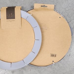 12" Silicone pie shield by stir 2set